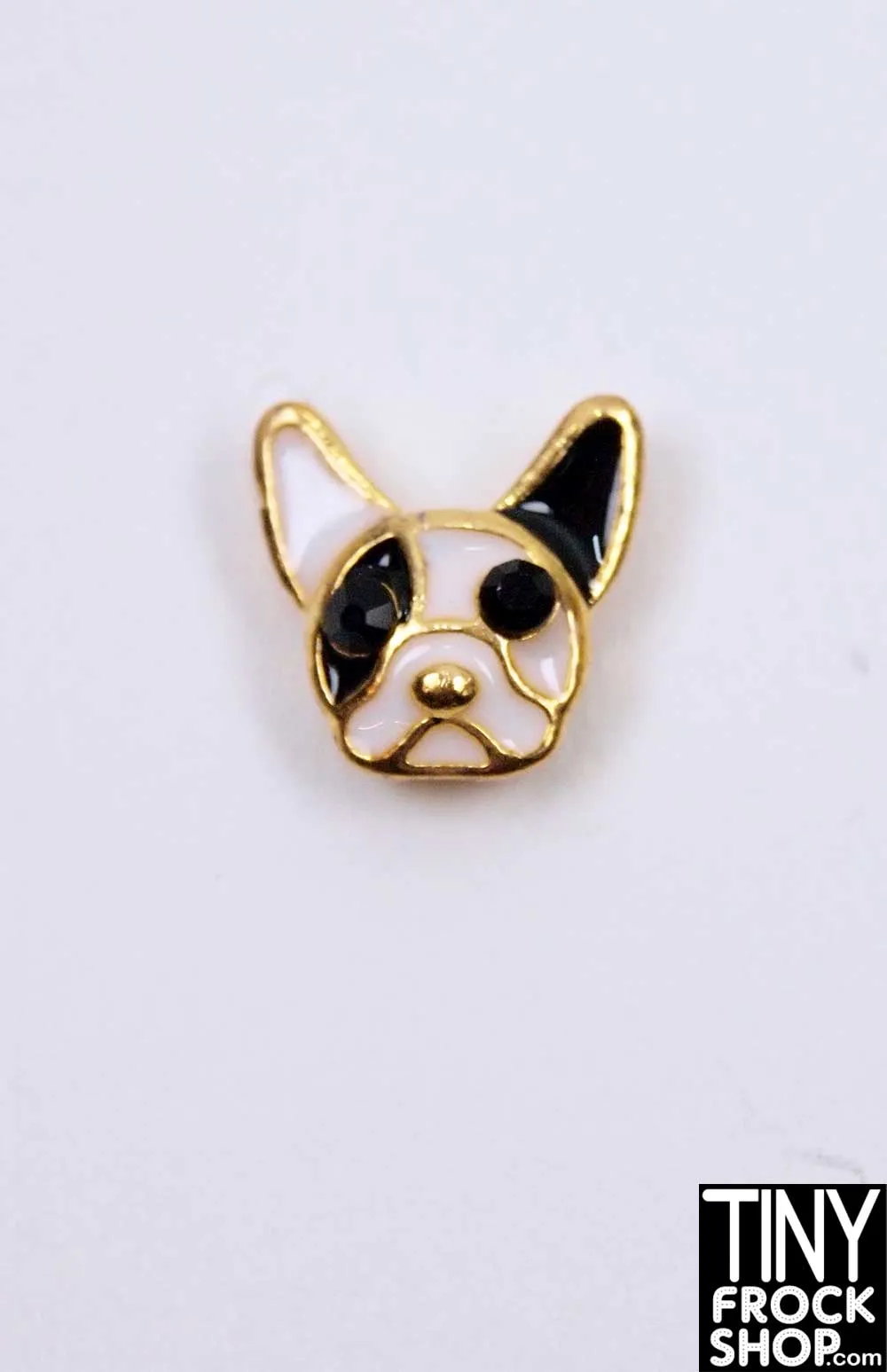 12" Fashion Doll French Bulldog Magnetic Brooch by Pam Maness