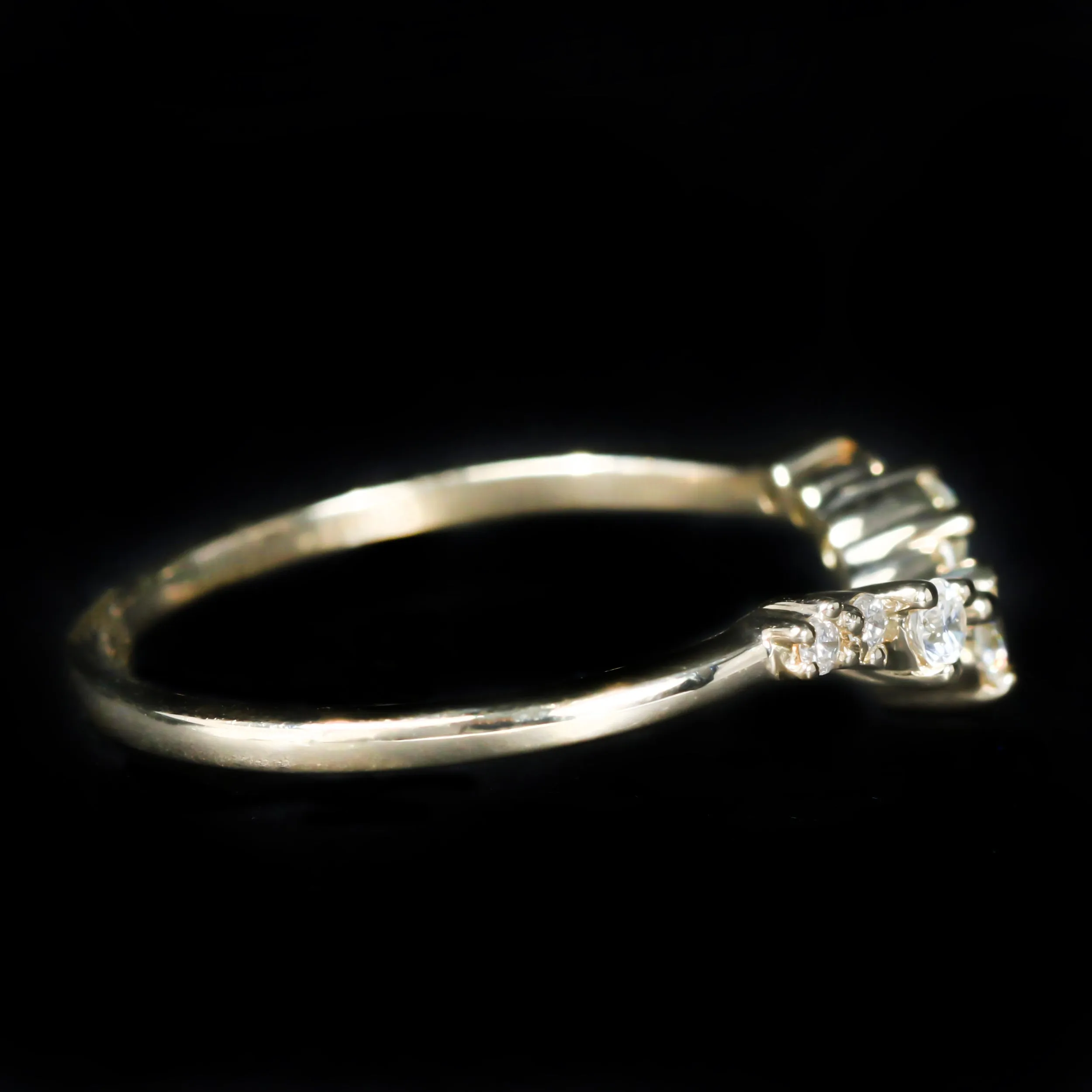 14k Yellow Gold 0.23 CTW Diamond Tiara Band