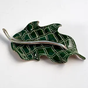 1950s Ultra Leaf Brooch