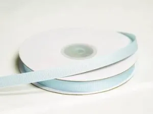 25 Yards 3/8" DIY BlueGrosgrain Ribbon For Craft Dress Wedding