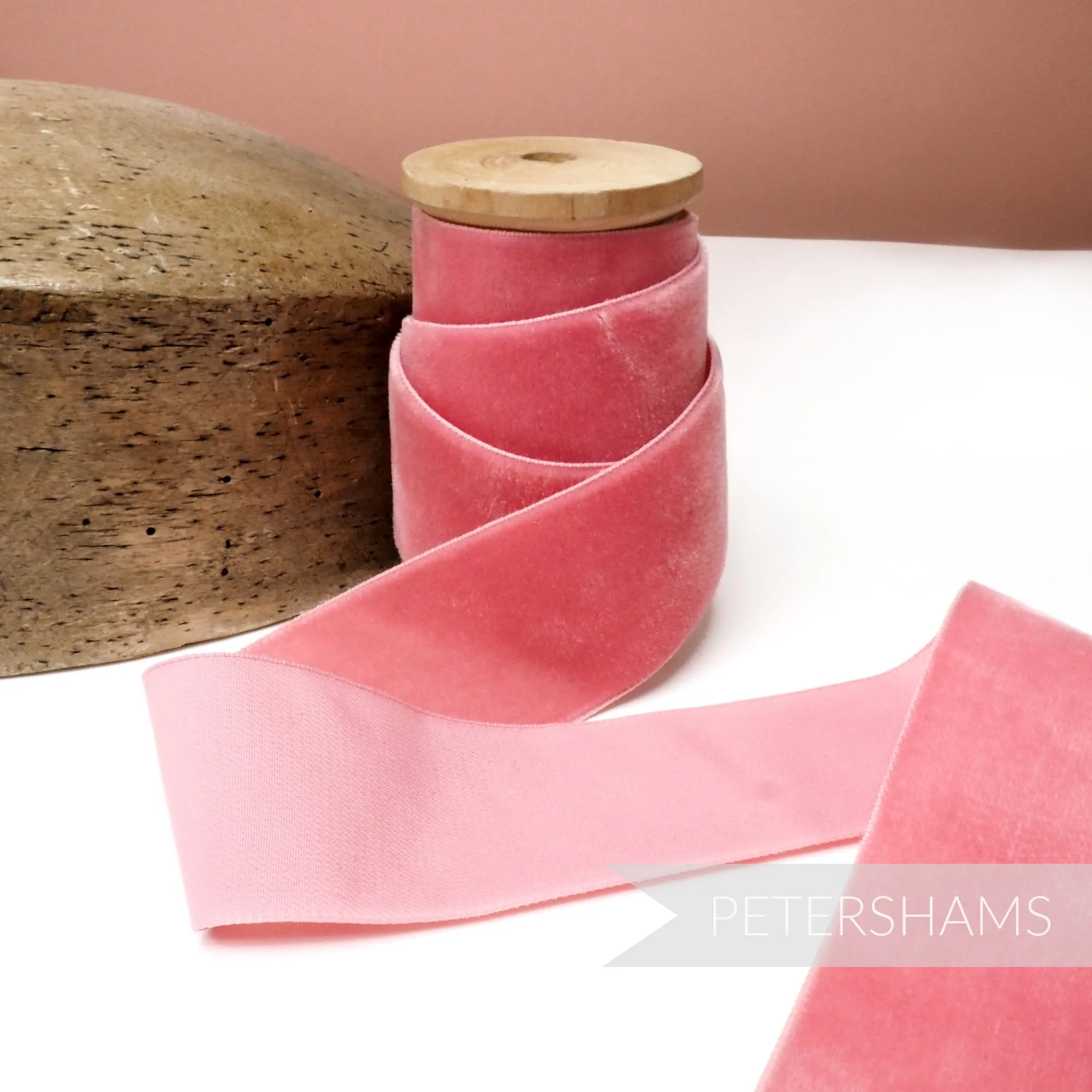 38mm Vintage Velvet Ribbon (Various Makes) - 1m