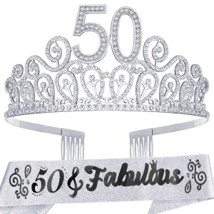 50th Birthday, 50th Birthday Gifts for Women, 50th Birthday Decorations Women, 50th