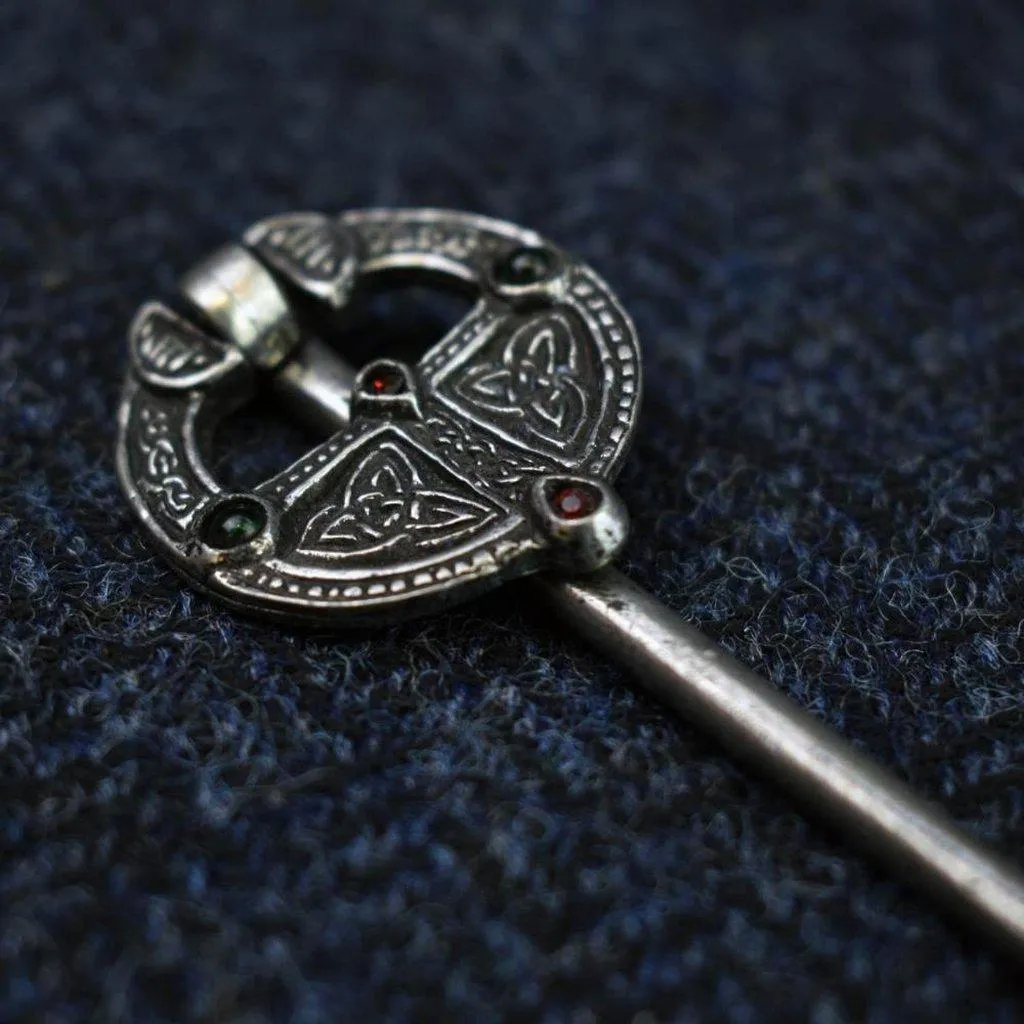 Asgard Pewter Ballinderry Ring Brooch