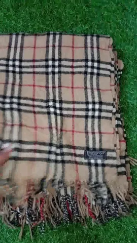 Beige color burberry scarves