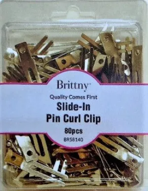 BRITTNY CLIP SLIDE-IN PIN CURL 80/PK