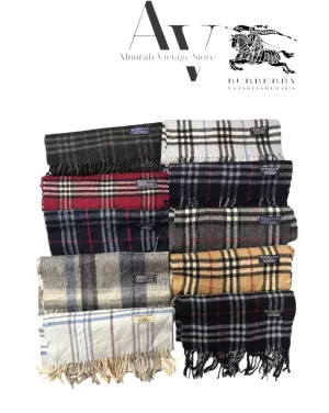 Burberry scarves grade ab