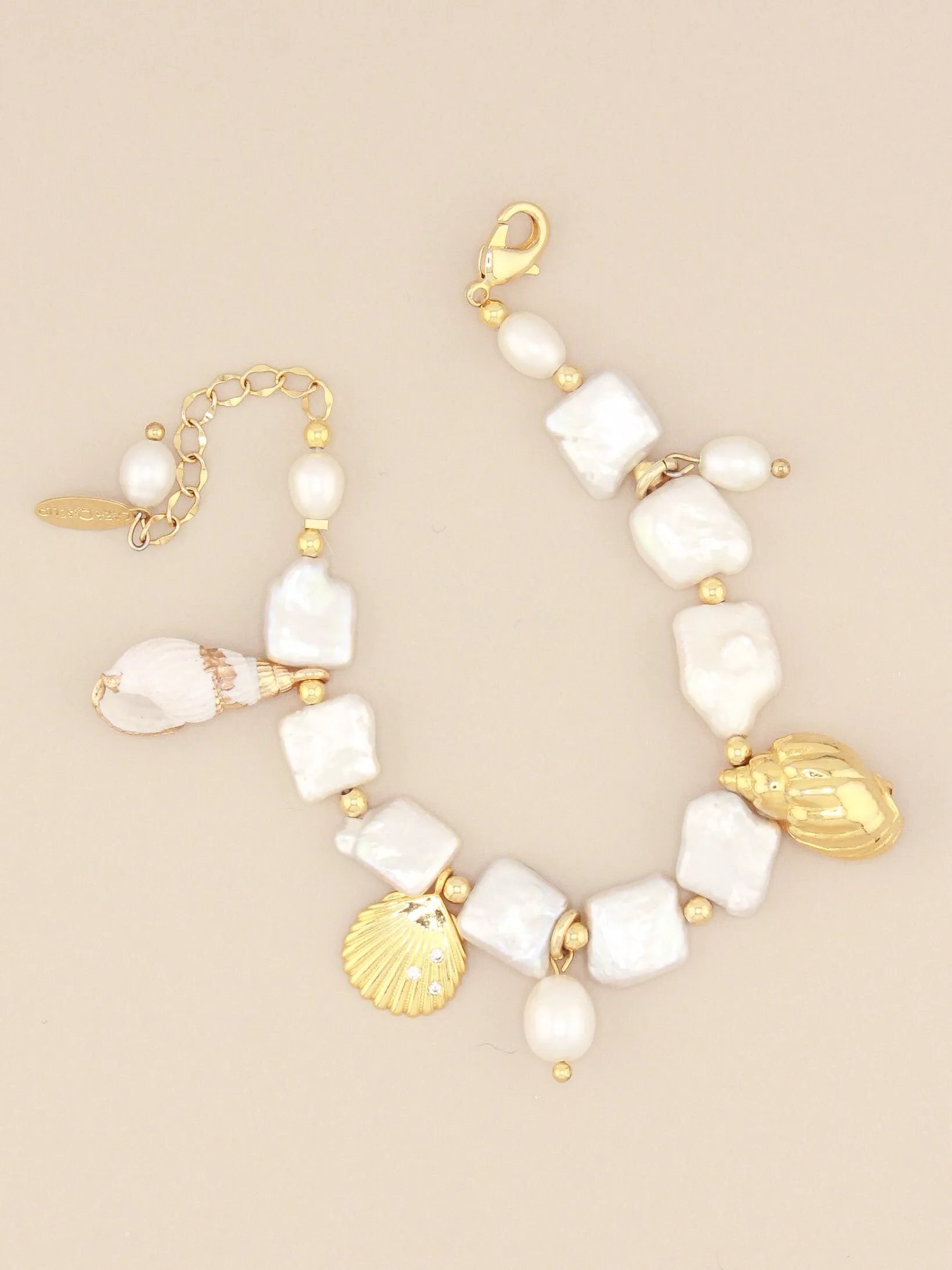 Charm Pearl Bracelet