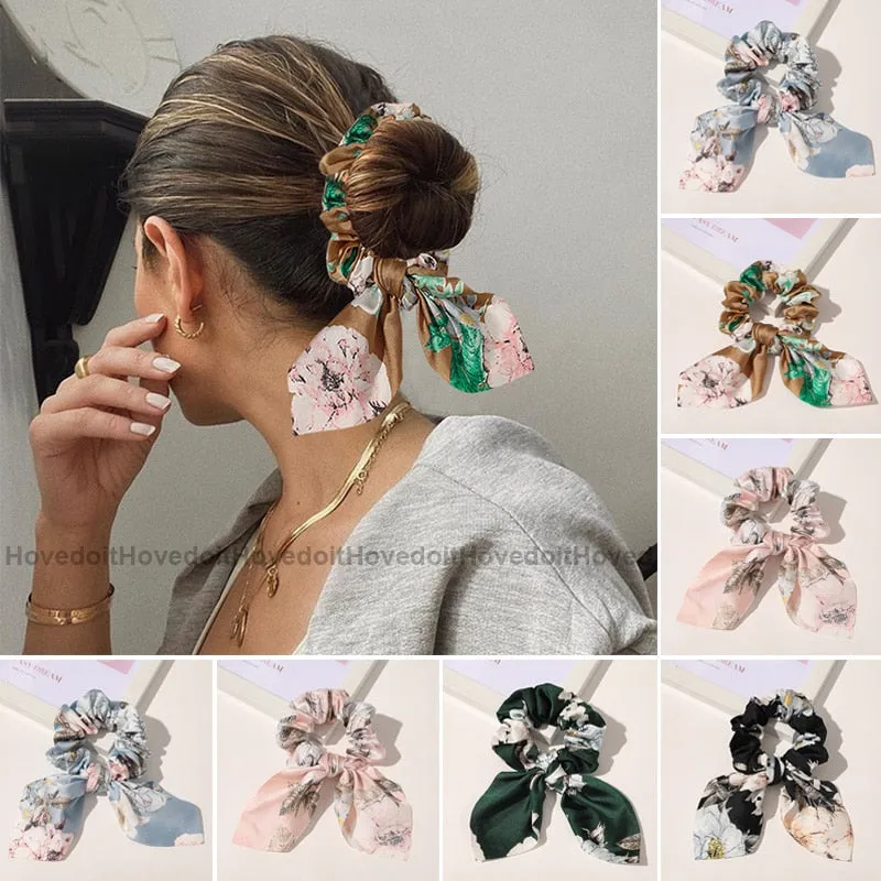 Chiffon Hair Scrunchies