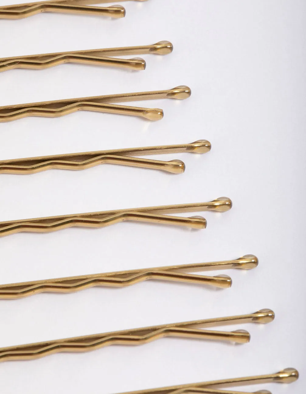 Coated Cream Bobby Pin 10-Pack