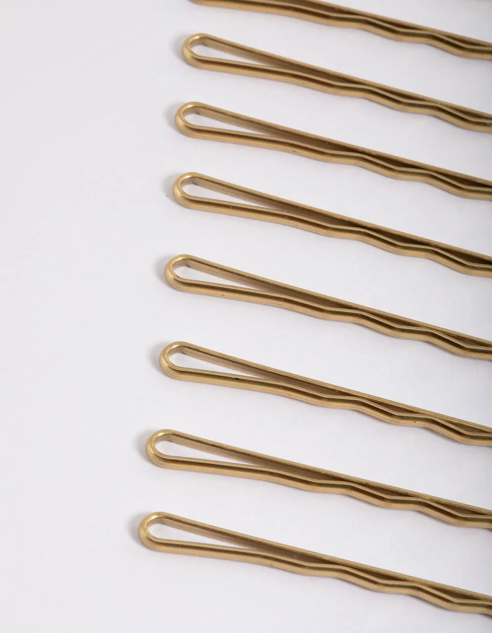 Coated Cream Bobby Pin 10-Pack