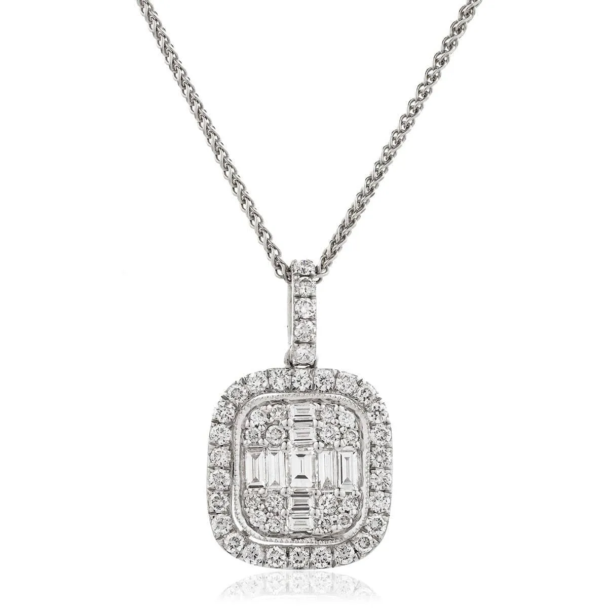 Diamond Cluster Pendant