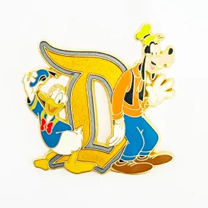 Disney Collector Pin Donald and Goofy Disneyland 2007 Dreams Come True Series