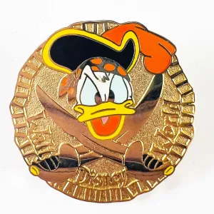 Disney Donald Pirate Gold 2004 Lanyard Pin