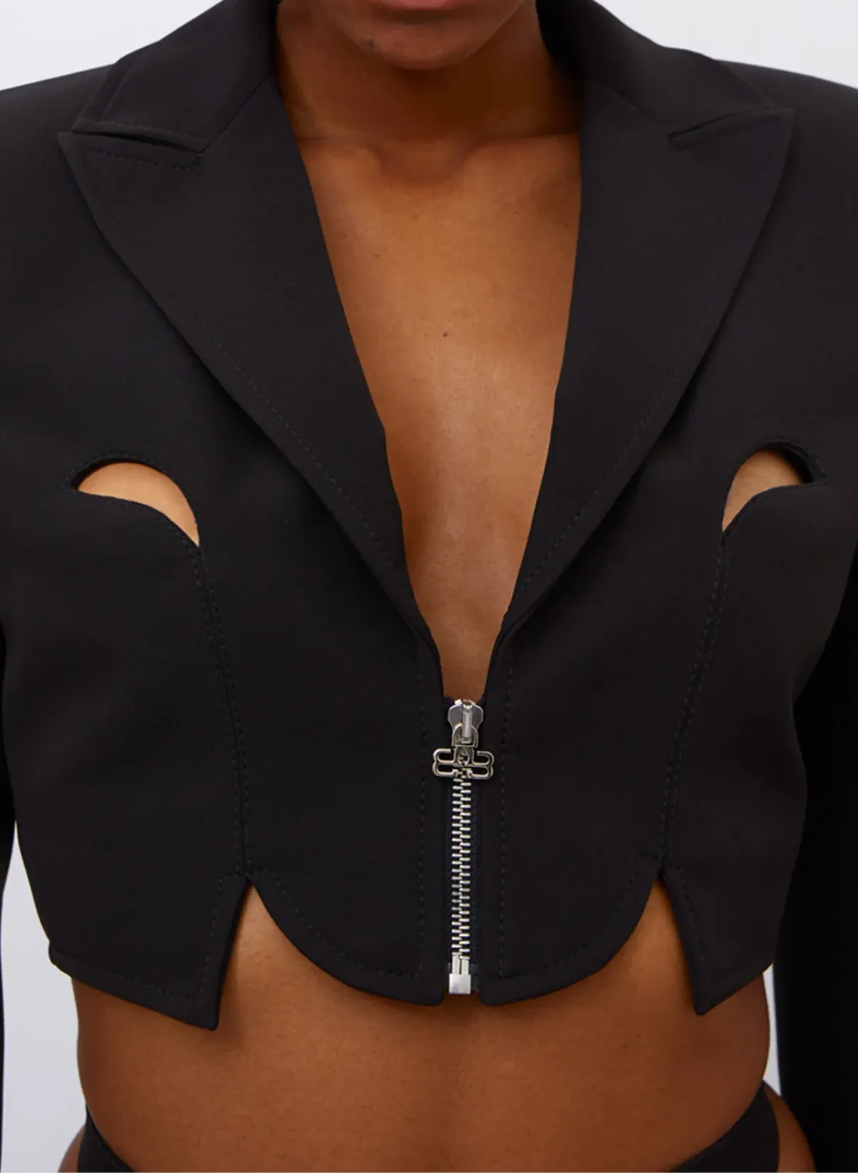 Drop Cut-Out Blazer