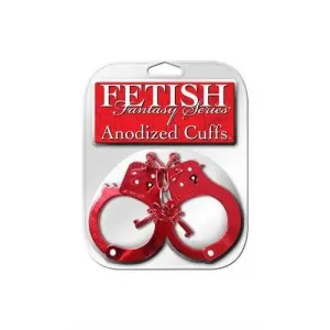 Fetish Fantasy Anodized Cuffs - Red