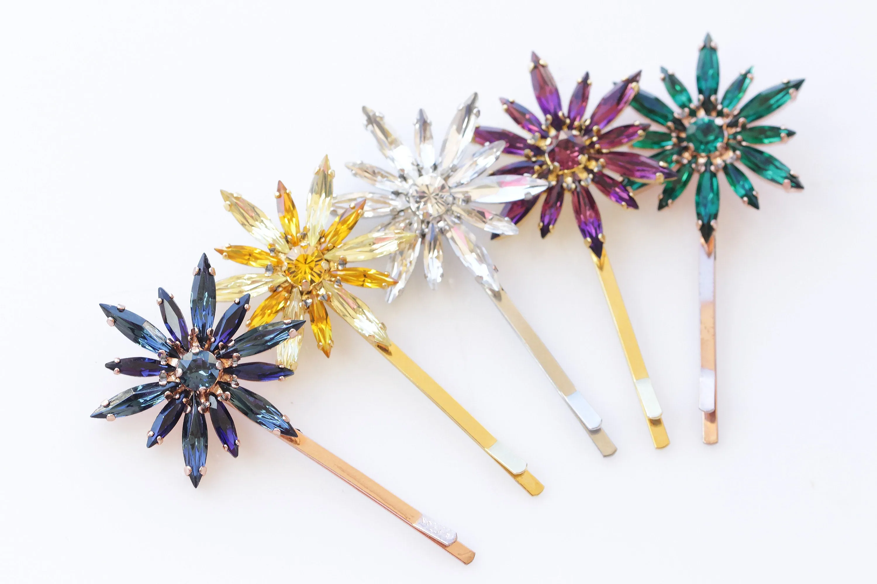 FLOWERS BOBBY PINS