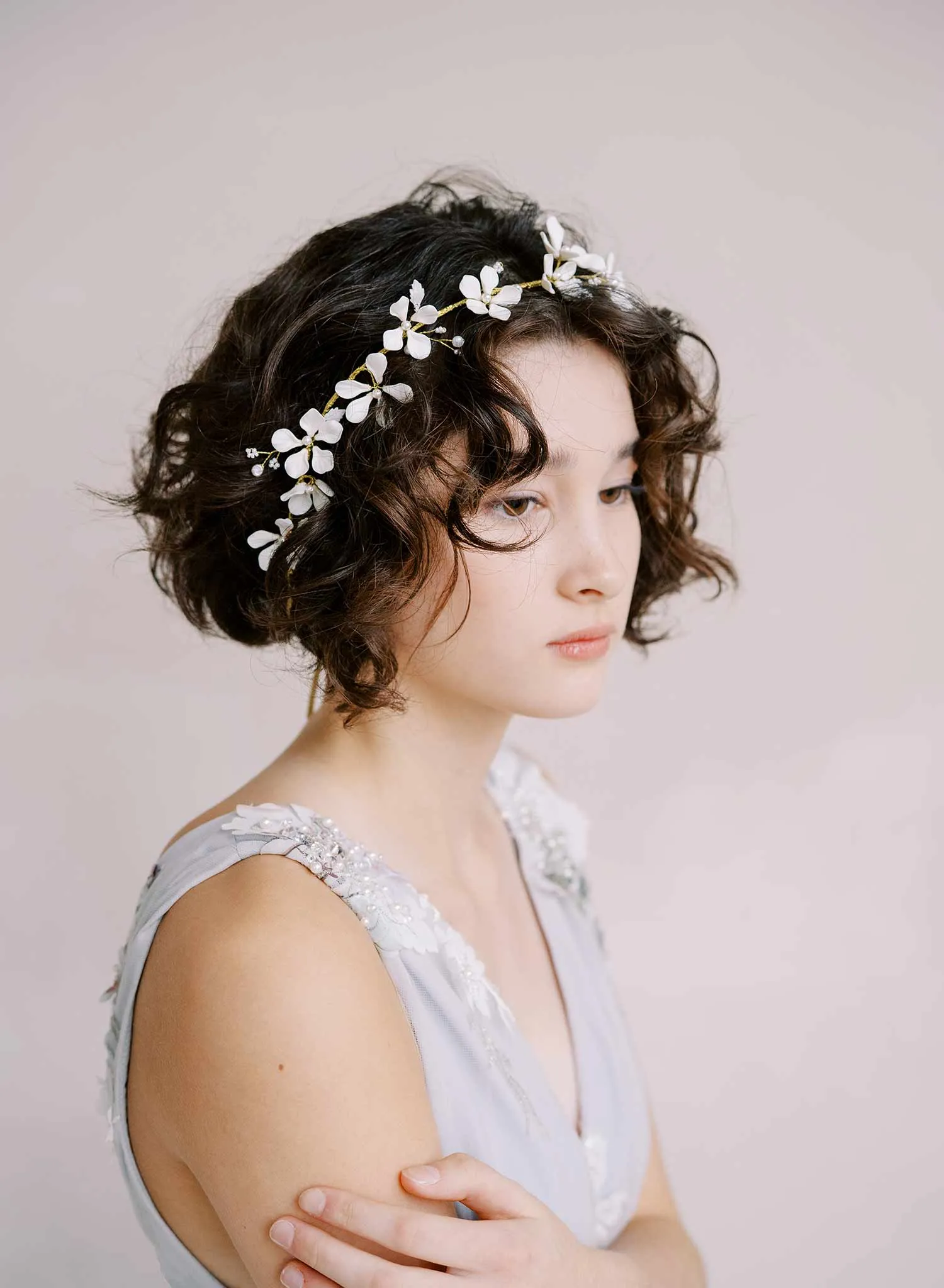 Full bloom whimsical hair vine - Style #2335