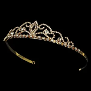 Gold Bridal Tiara