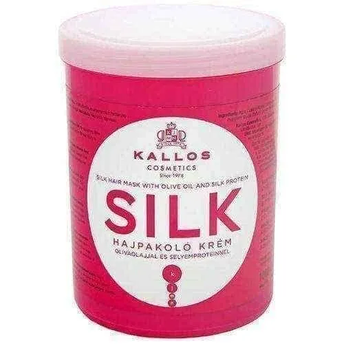 Kallos KJMN SILK HAIR MASK with olive oil and silk proteins 1000ml