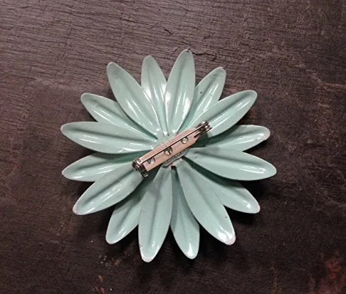 Large Seafoam Green Brooch