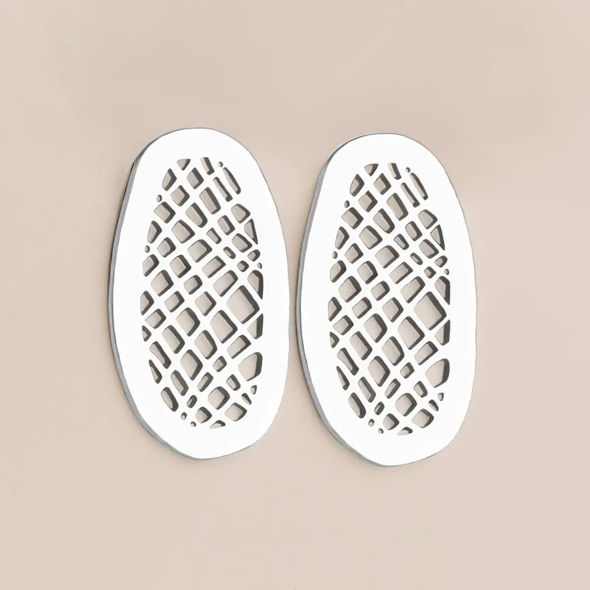 Lattice Stud Earrings