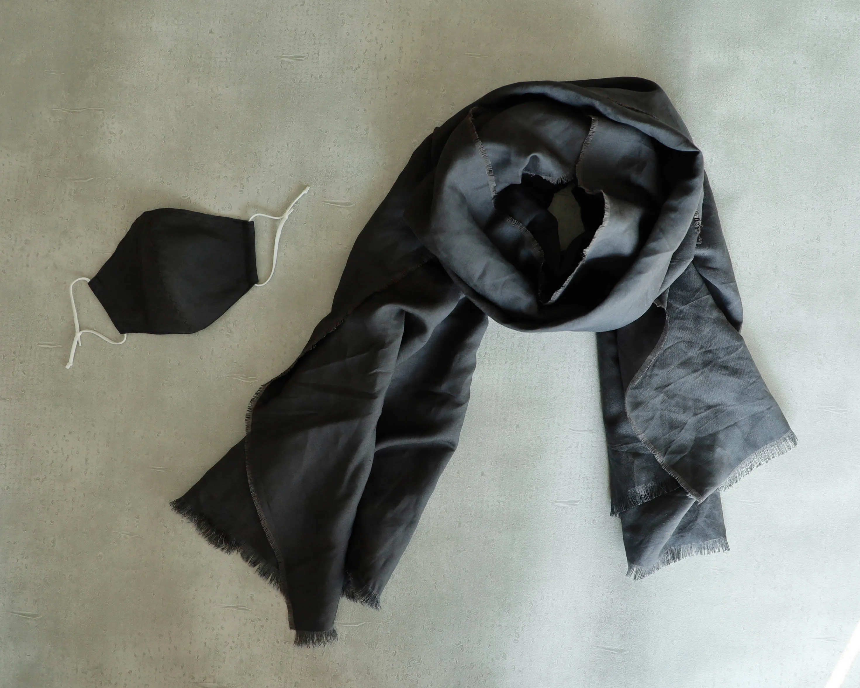 <A03CG> LINEN/RAYON  Scarf