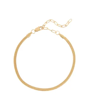 Luv AJ - The Mercer Anklet in Gold