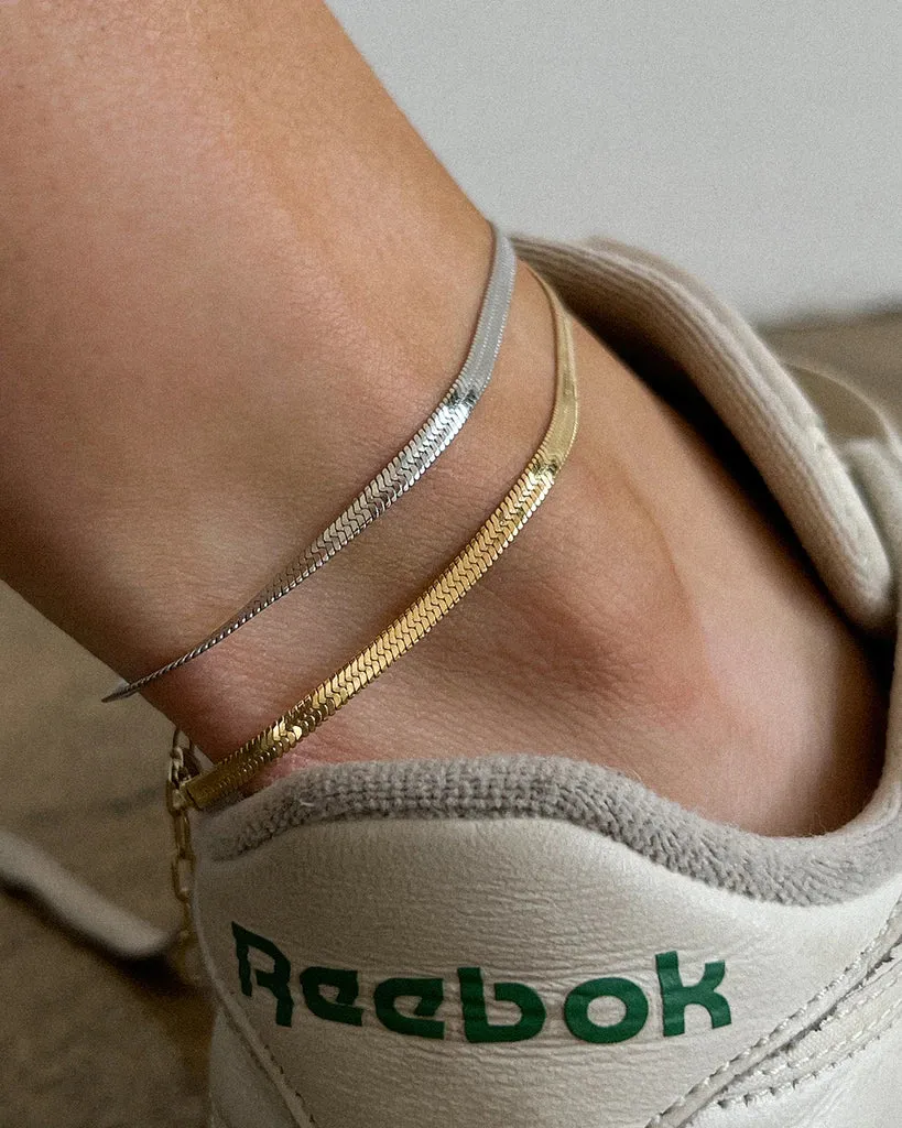 Luv AJ - The Mercer Anklet in Gold