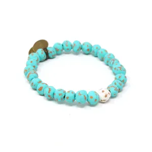 Men's ONEderful White Mission Bracelet