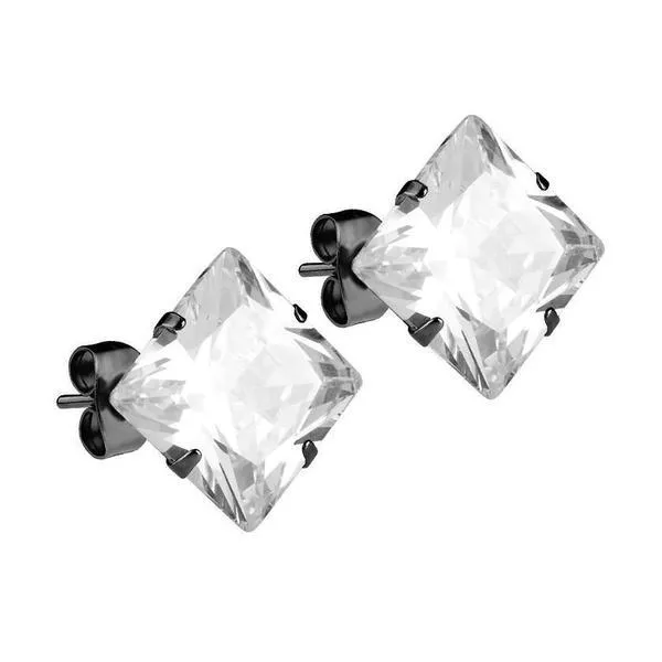 Mister Square Stud Earrings