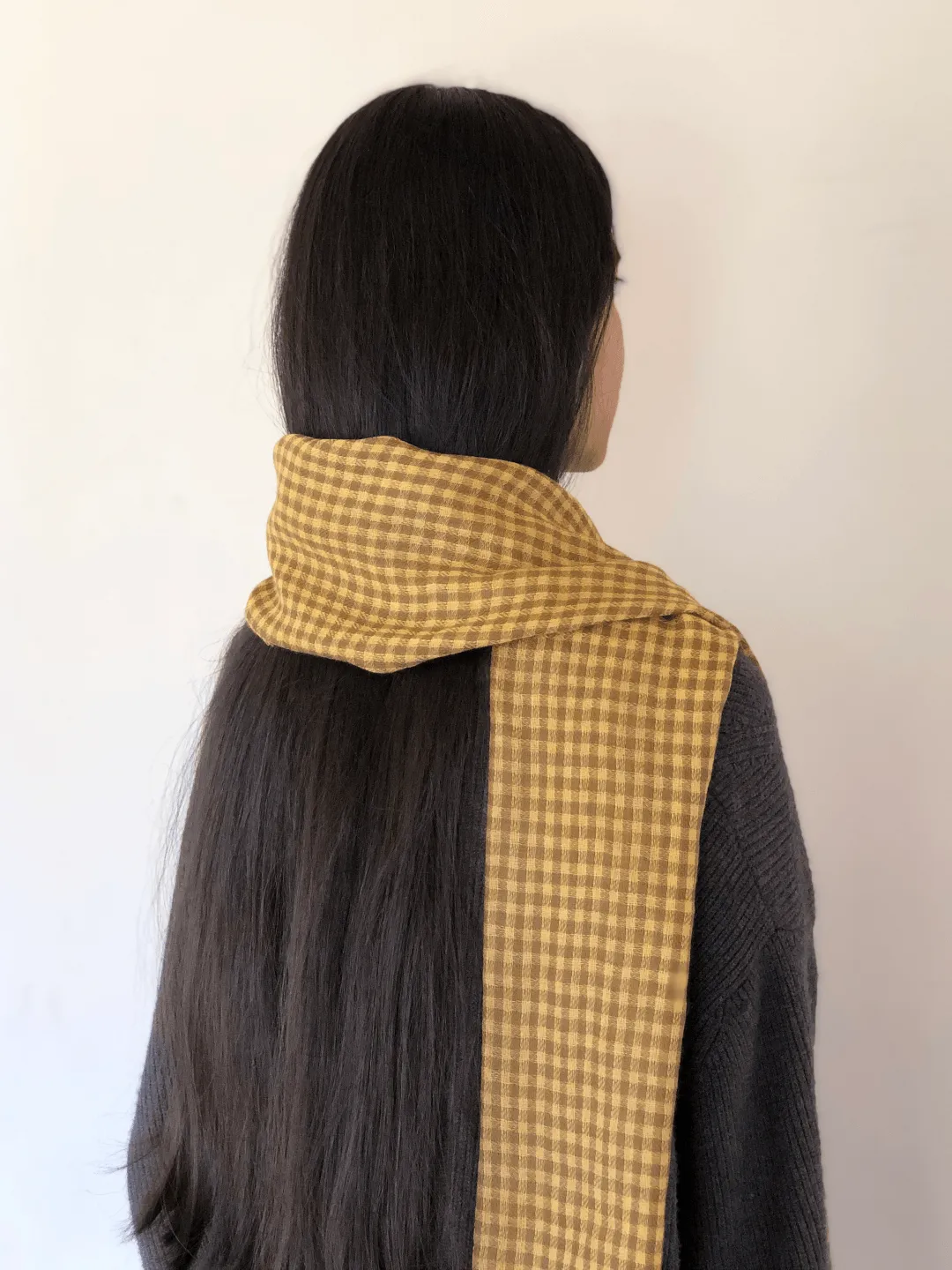 Mustard Wool Scarf