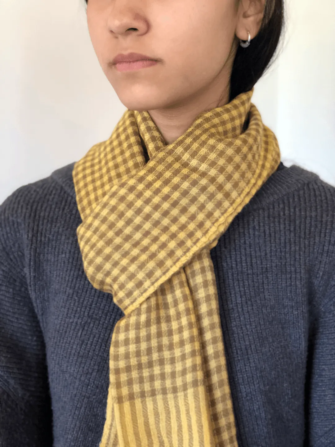 Mustard Wool Scarf