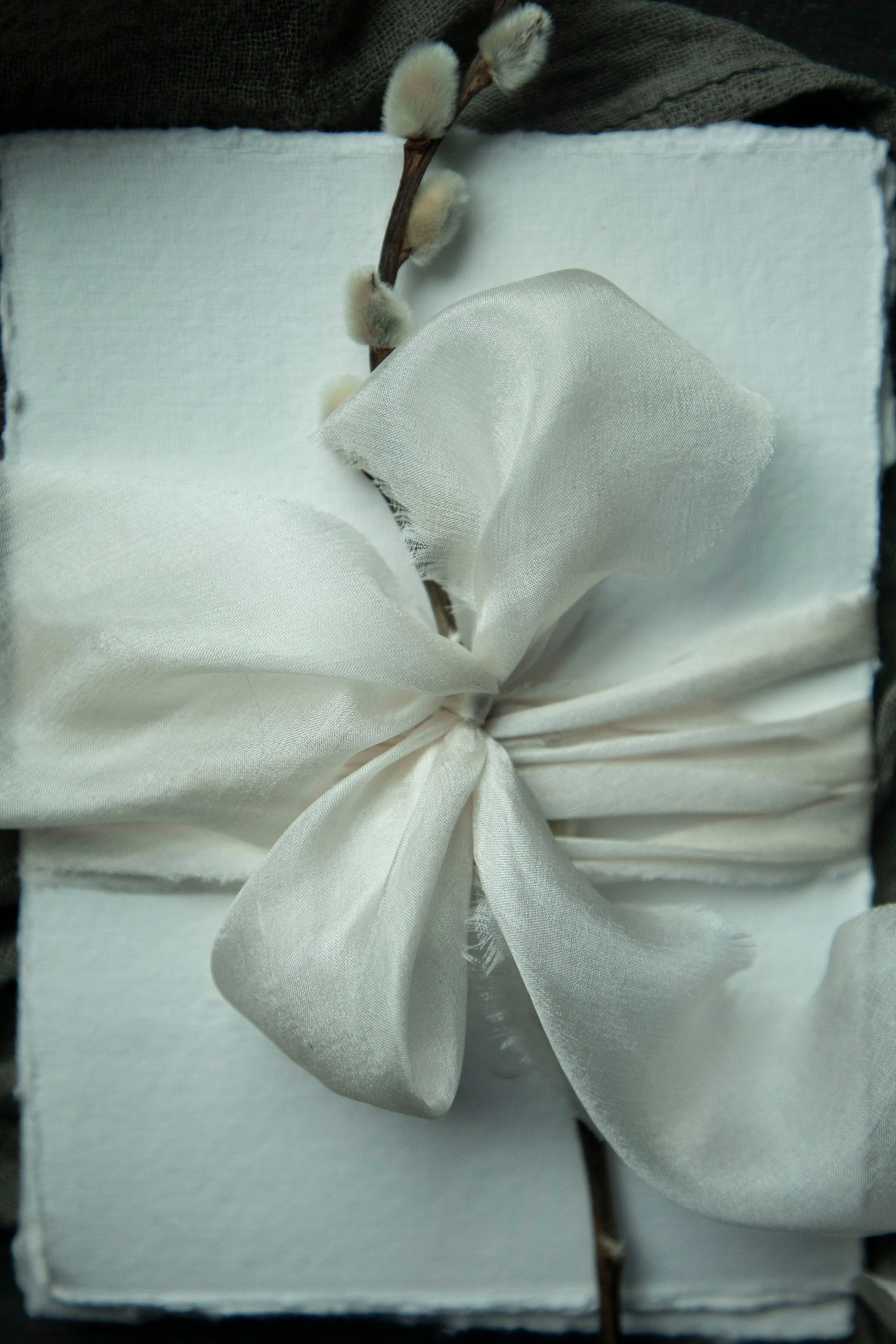 Natural White {Ethereal} Silk Ribbon