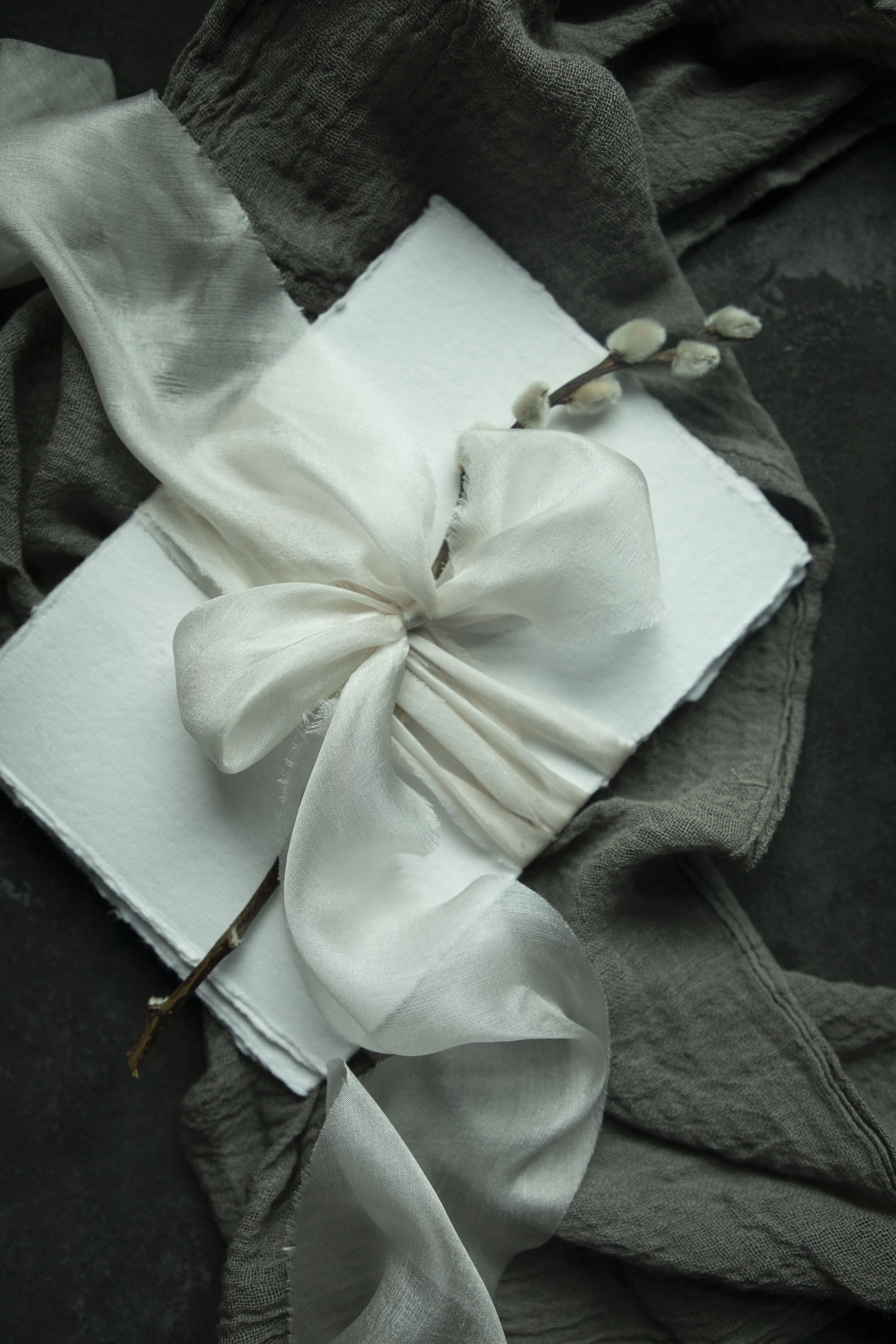 Natural White {Ethereal} Silk Ribbon