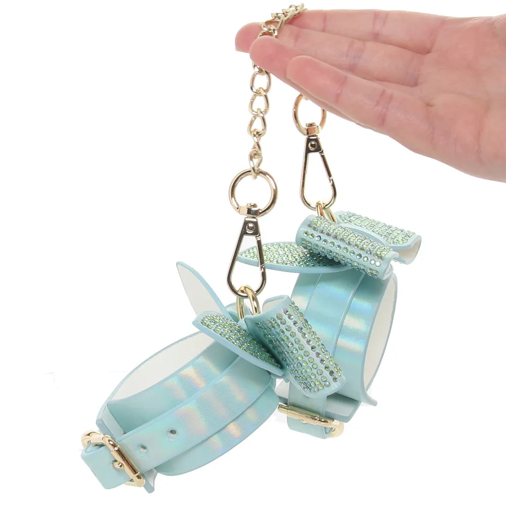 Ouch! Paris Collection Hand Cuffs in Blue