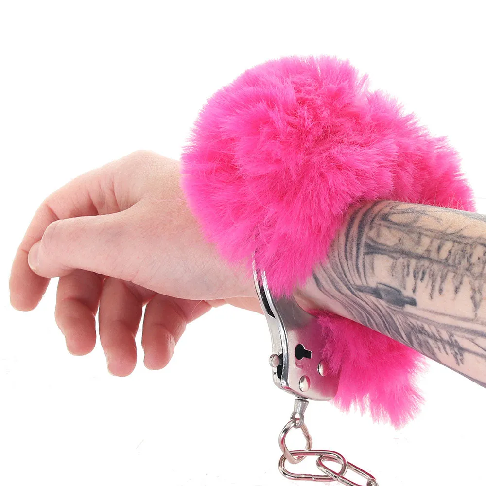 PinkCherry Premium Fluffy Cuffs