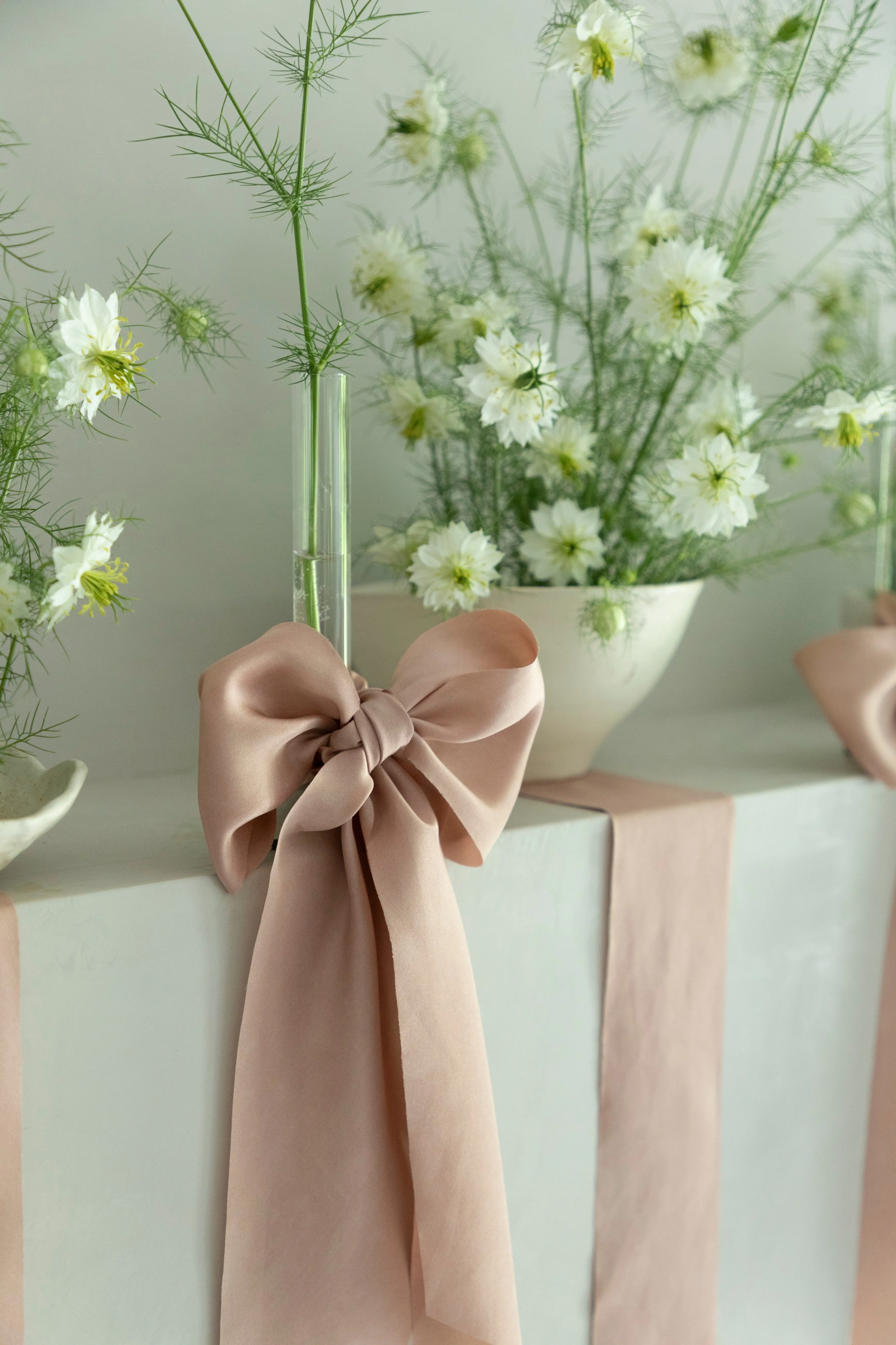 Ribbon Set / Blushing Rose Silk Ribbons