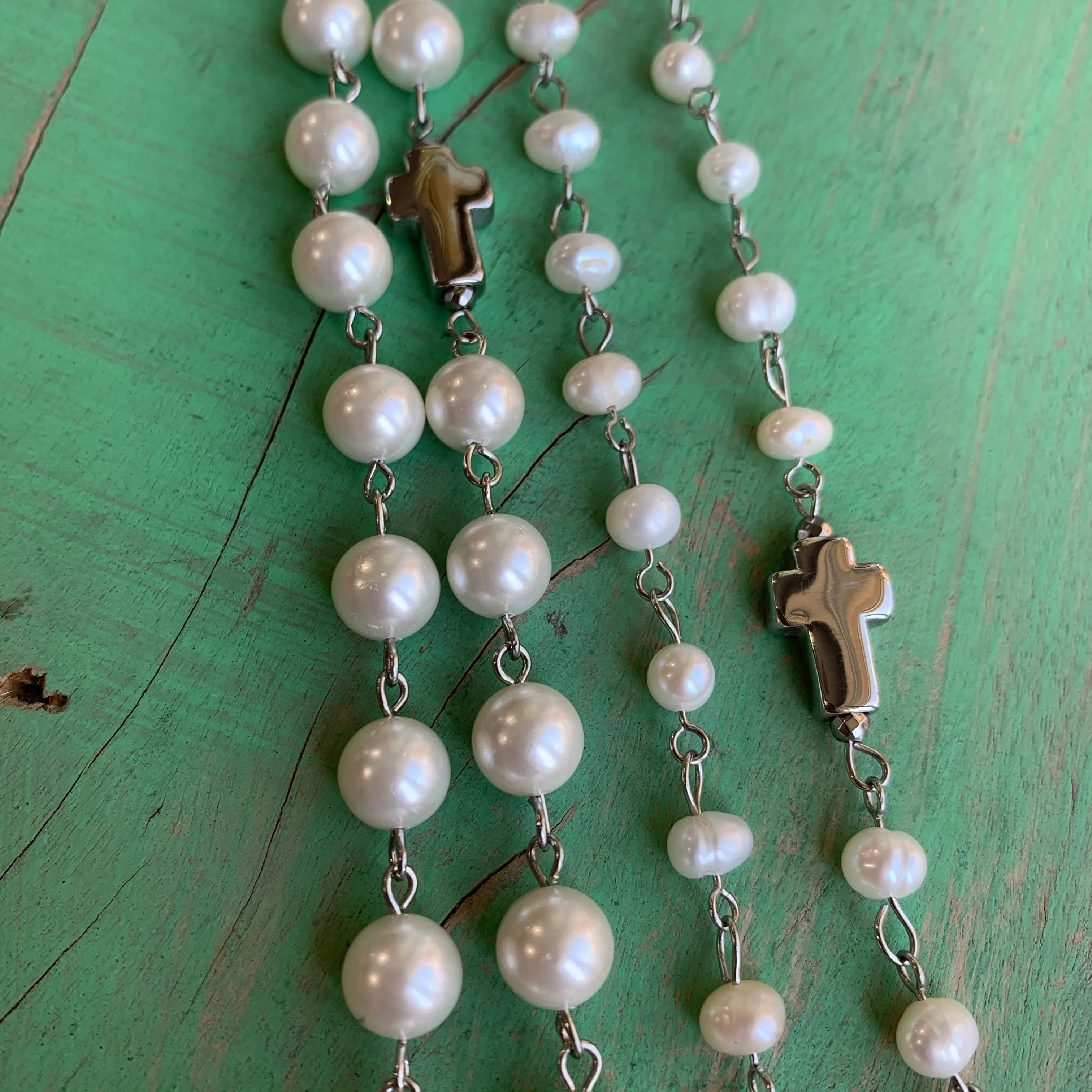 St Michael Pearl Set