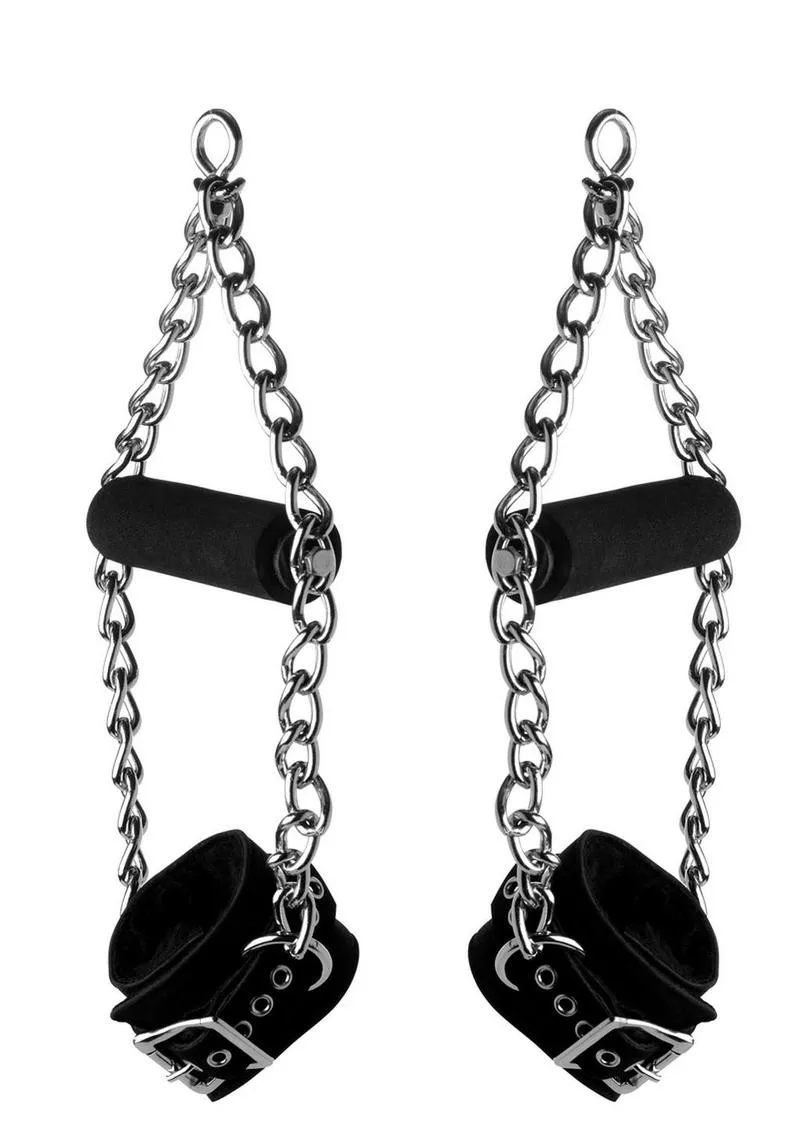 Strict Leather Fur Lined Suspension Cuffs