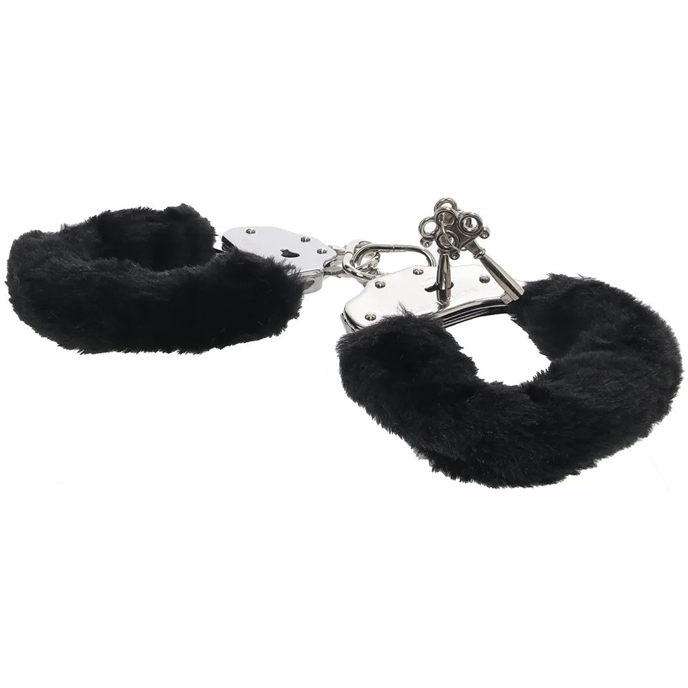 Temptasia Beginner Fuzzy Cuffs in Black