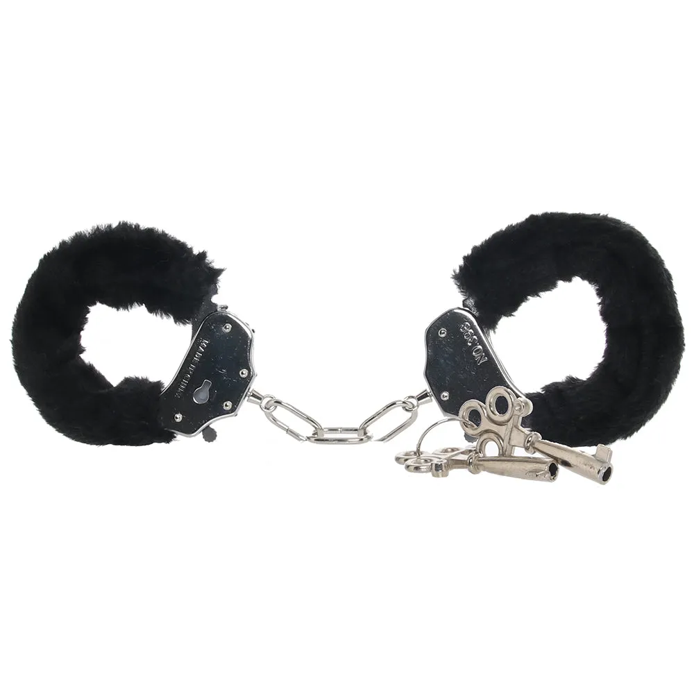 Temptasia Beginner Fuzzy Cuffs in Black