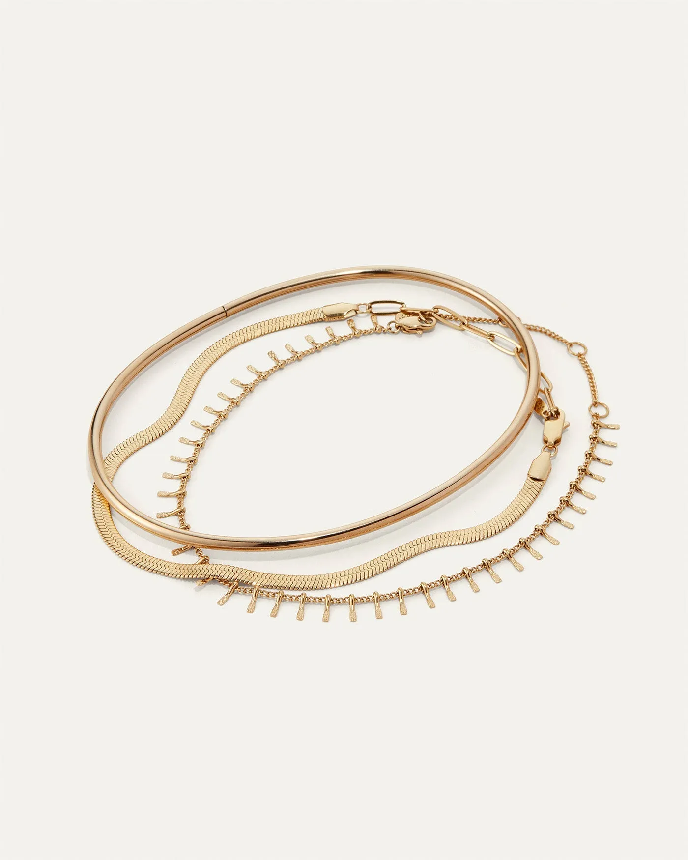 The Modern Anklet Stack