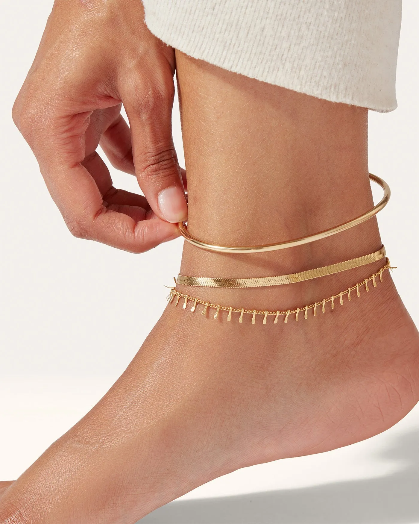 The Modern Anklet Stack