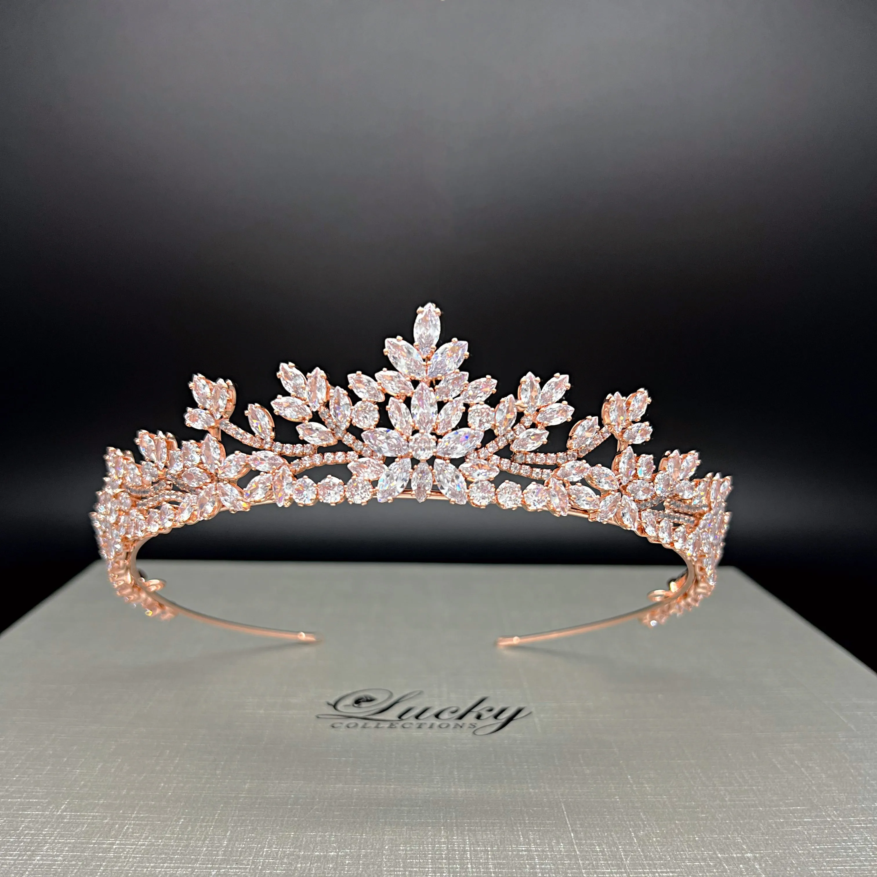 Tiara, Simply Elegant Bridal and Quinceanera Cubic Zirconia