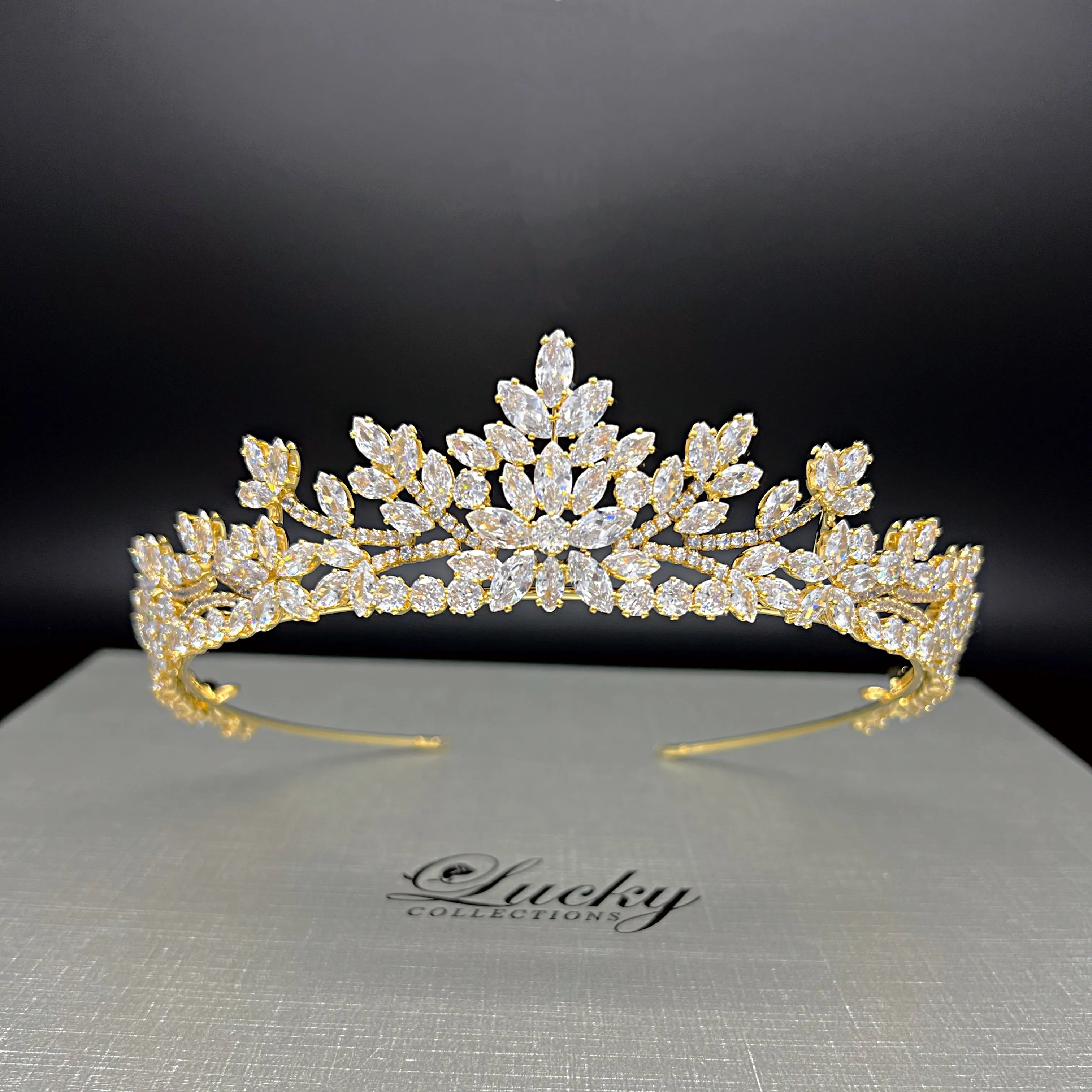 Tiara, Simply Elegant Bridal and Quinceanera Cubic Zirconia