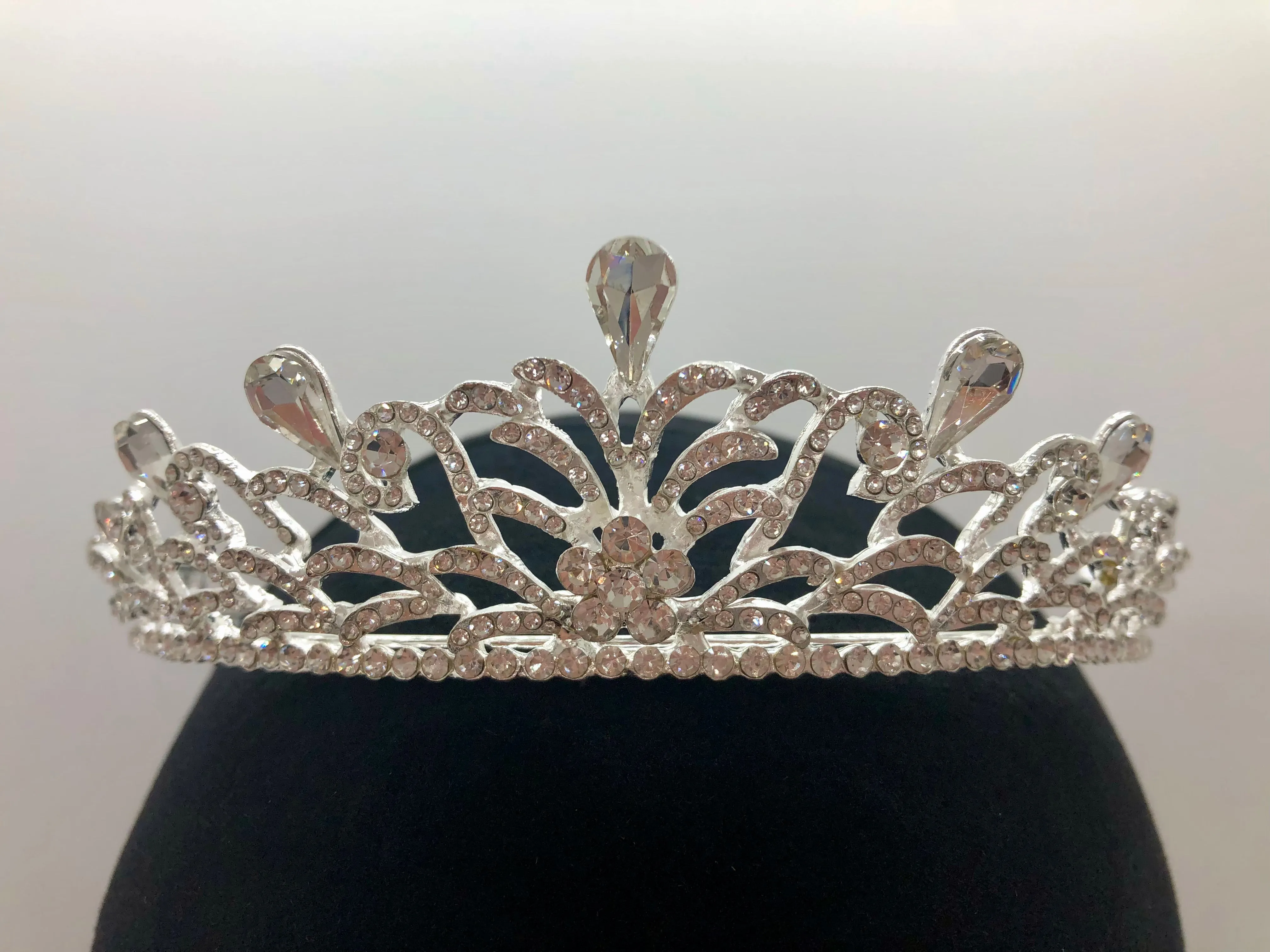 Tiara - Traditional Crystal and Silver