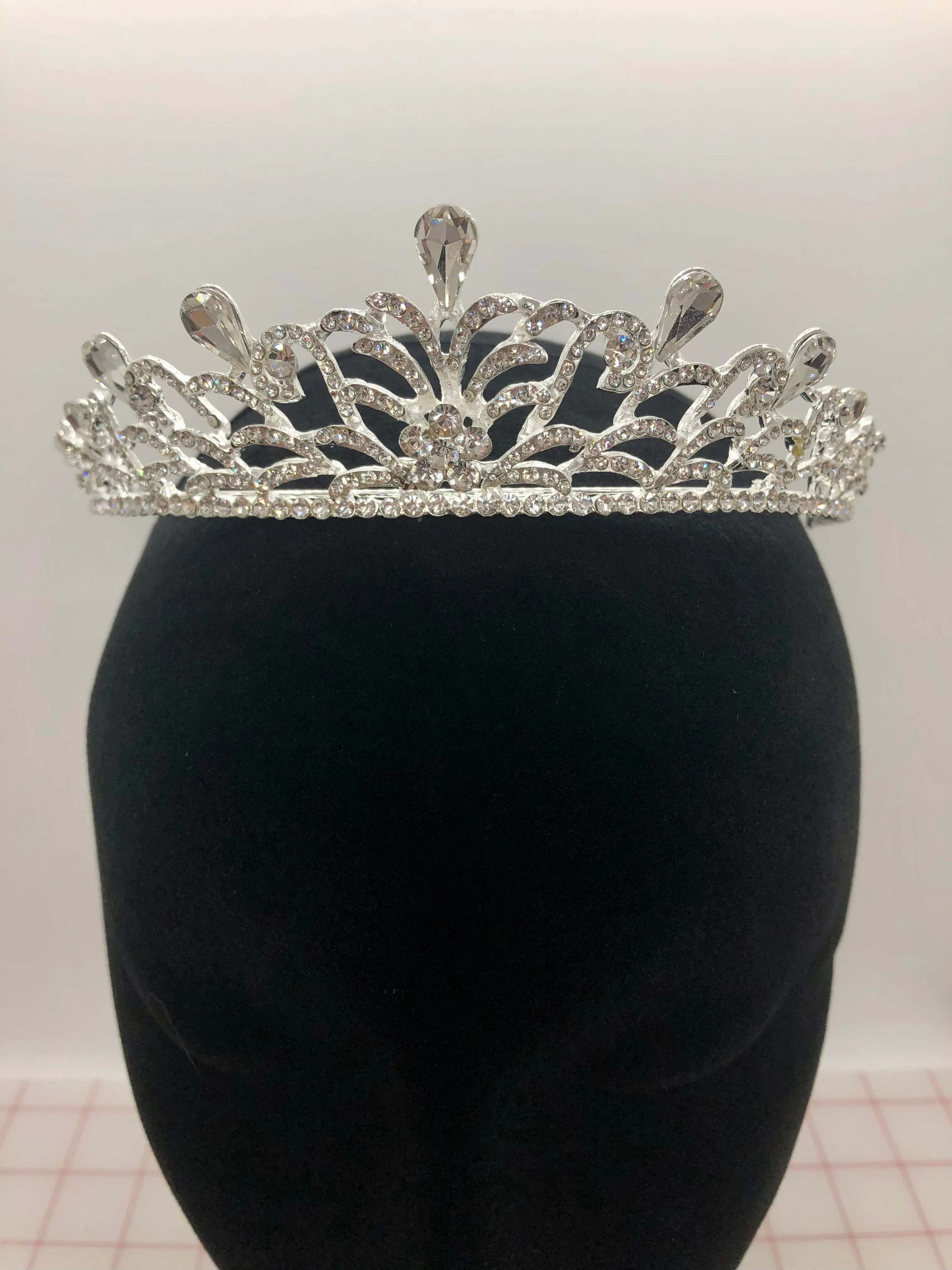 Tiara - Traditional Crystal and Silver