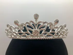 Tiara - Traditional Crystal and Silver