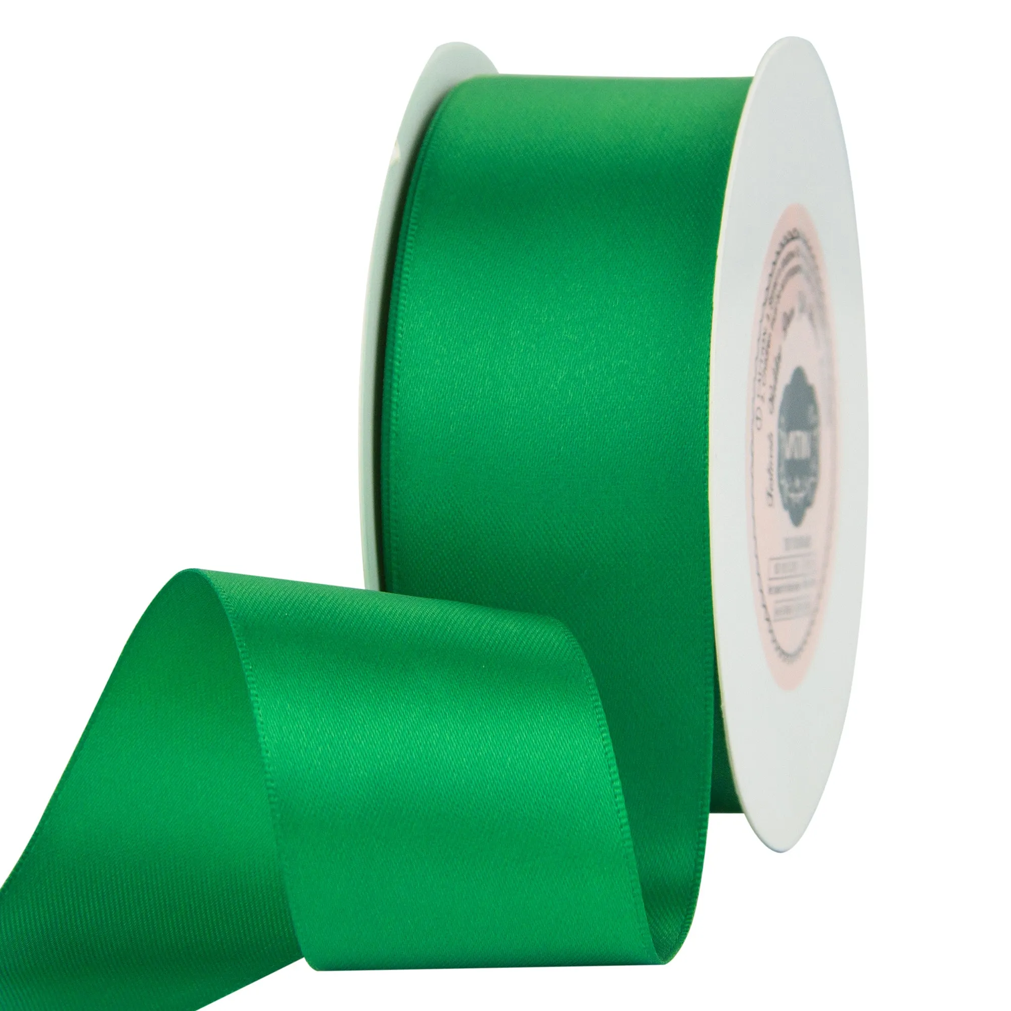 VATIN 1-1/2 inches Wide Double Faced Polyester Satin Ribbon Continuous Ribbon -25 Yard, Perfect for Wedding, Gift Wrapping, Bow Making & Other Projects