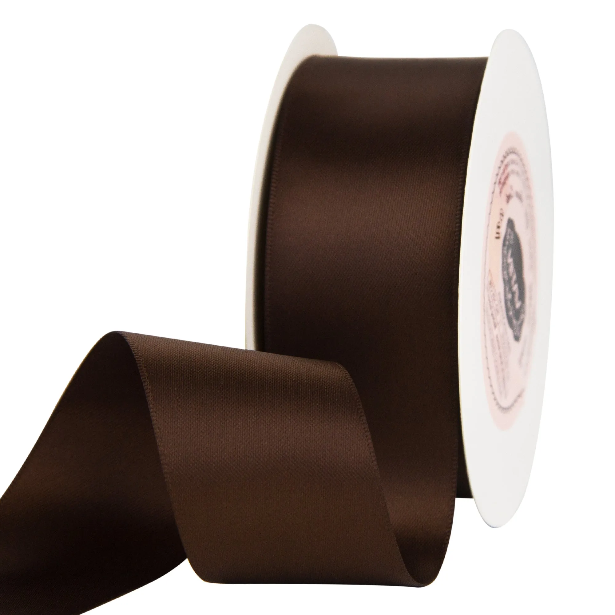 VATIN 1-1/2 inches Wide Double Faced Polyester Satin Ribbon Continuous Ribbon -25 Yard, Perfect for Wedding, Gift Wrapping, Bow Making & Other Projects